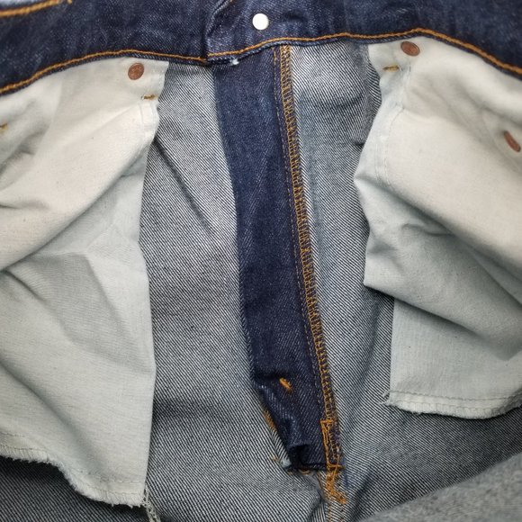 Vintage 1980s 505 Levi’s Orange Tab Mens Denim  Made In Brazil  Sz 38 x30 - Picture 12 of 12